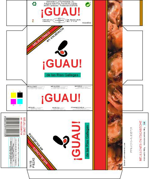 Diseño gráfico de packaging Guau