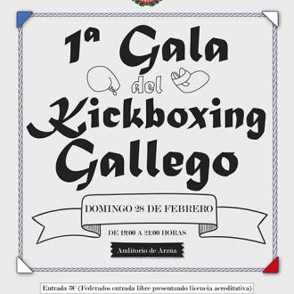 Cartel Gala de Kickboxing gallego